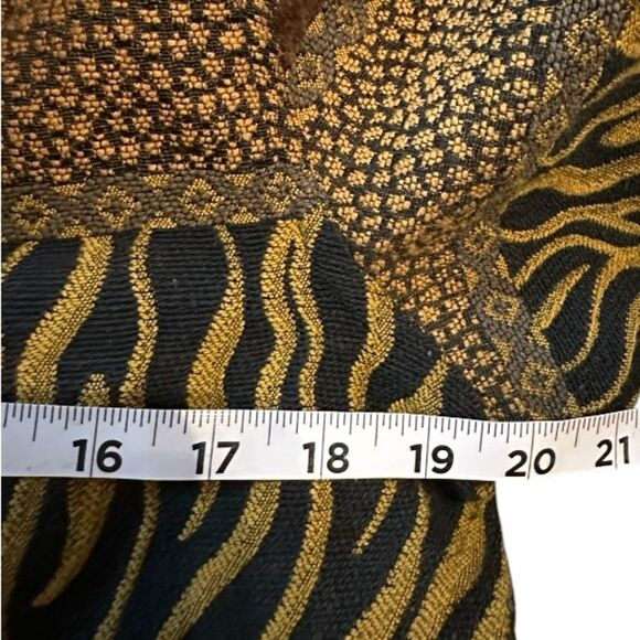VintageWomen's Y2K Breckenridge Zebra Animal Safari Jacket Pattern Size Petite L - Picture 7 of 11